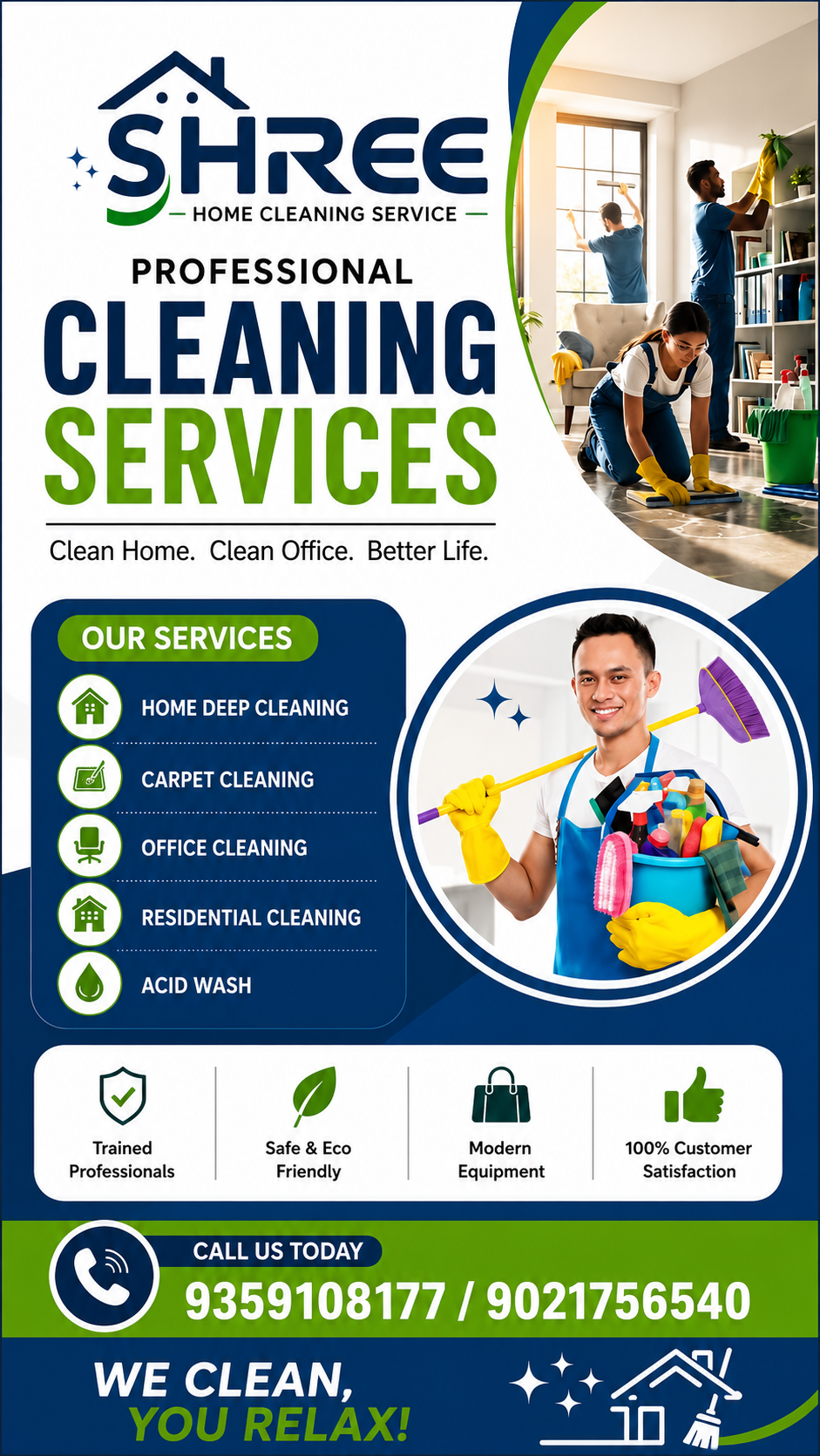 Shree Deep Cleaning  Facebook ad