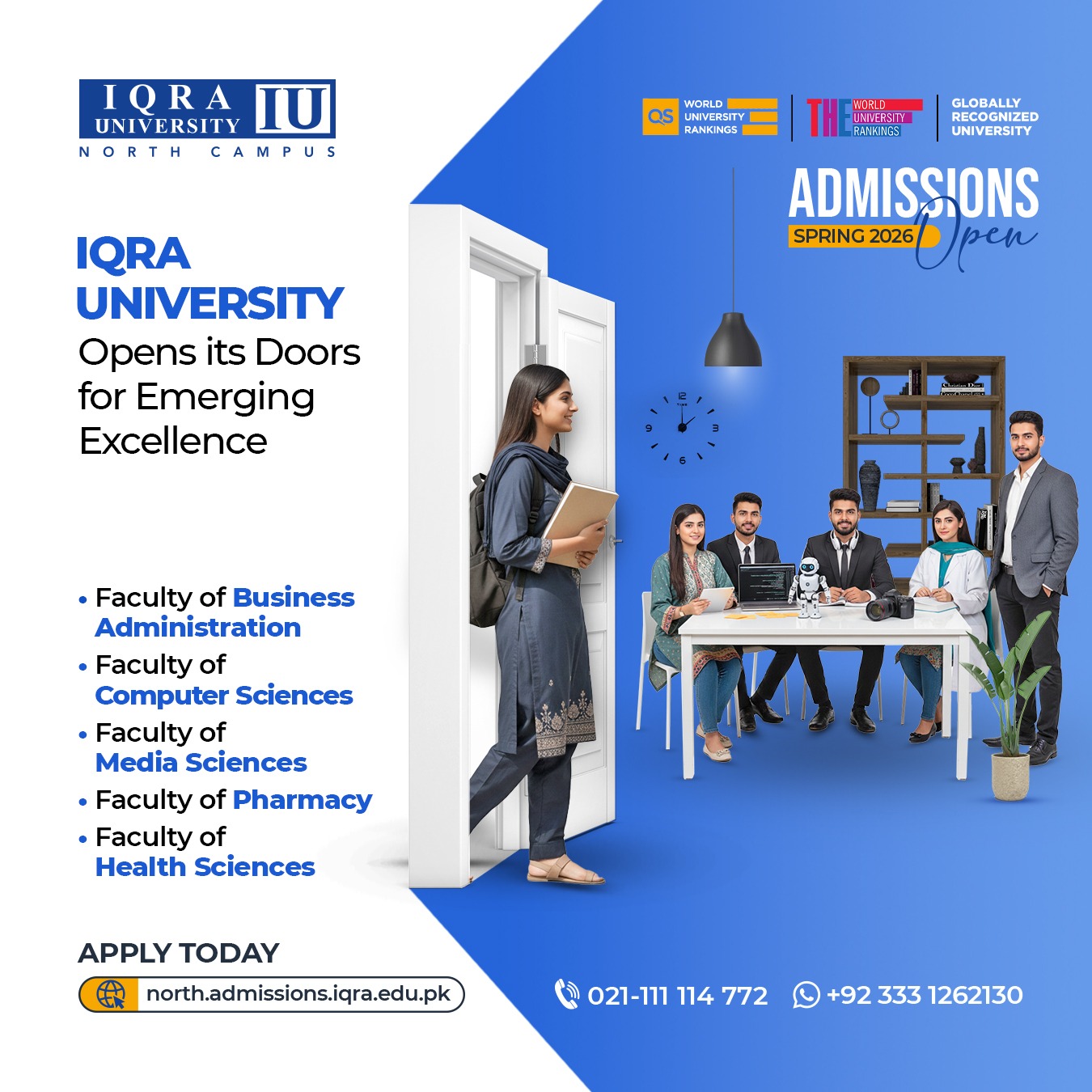Iqra University - North Campus Facebook ad