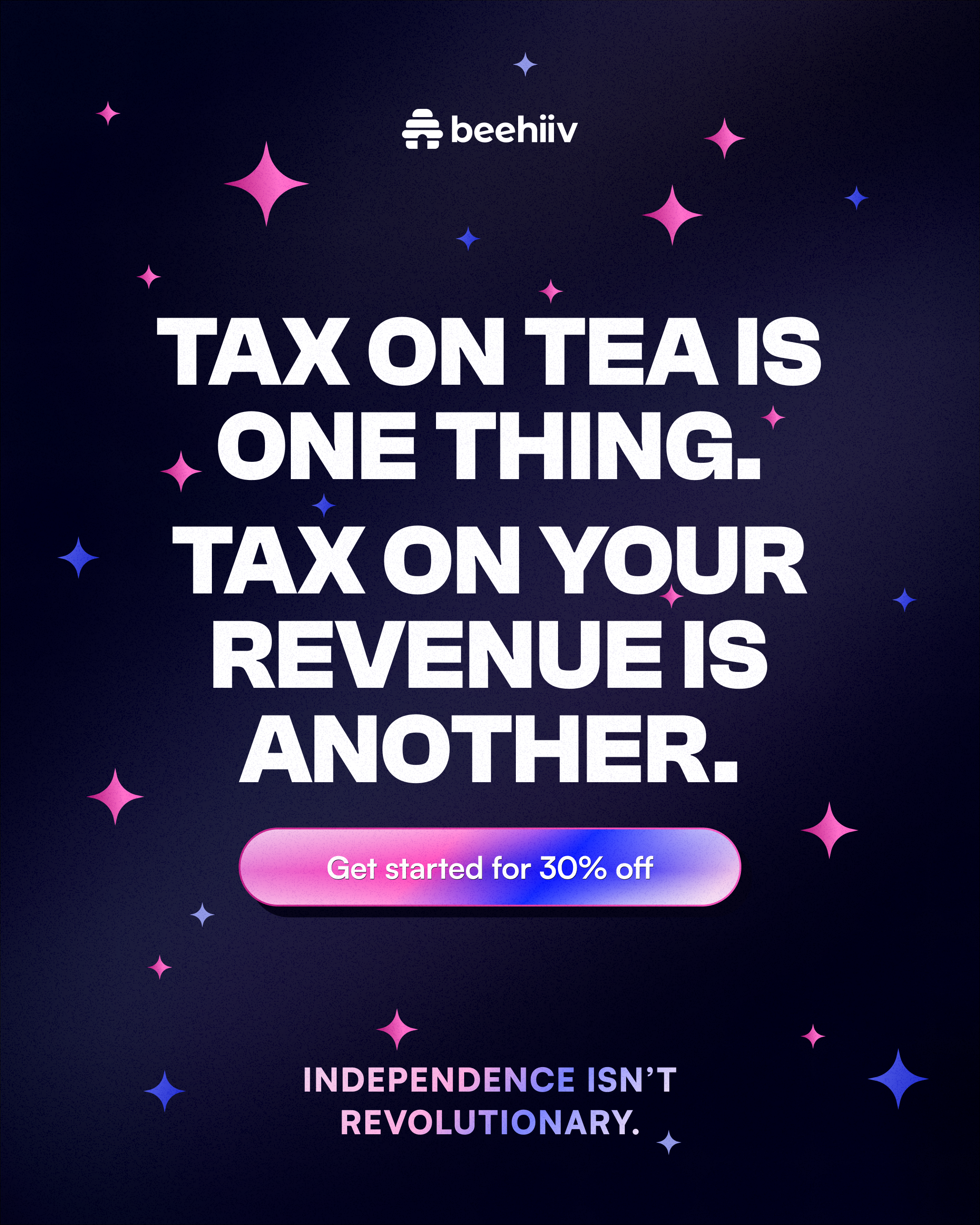 beehiiv Facebook ad