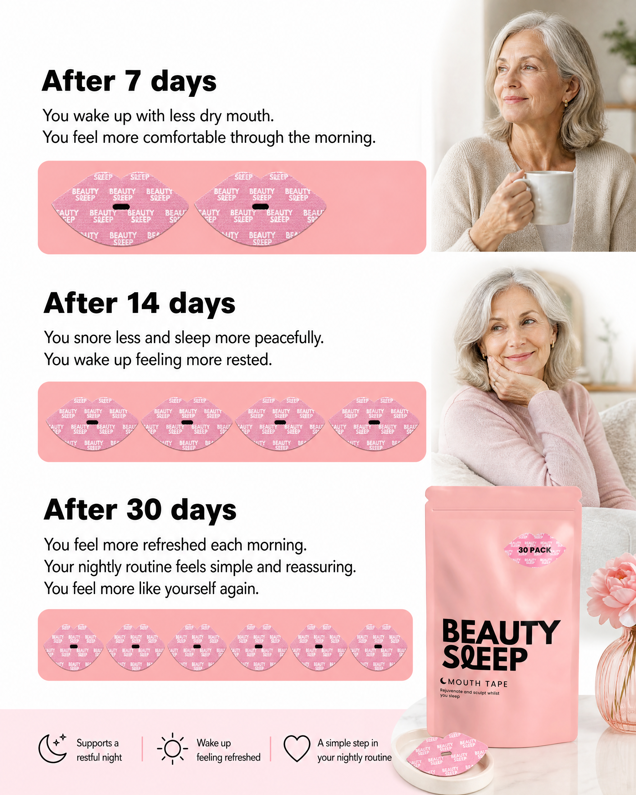 Beauty Sleep Facebook ad