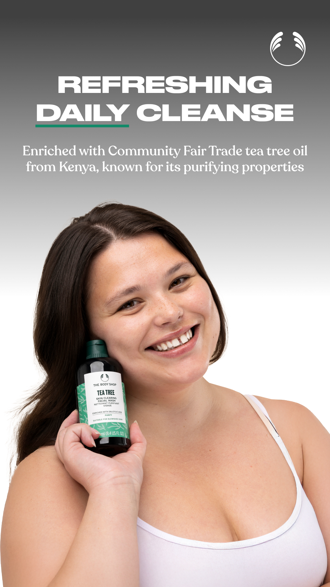 The Body Shop Facebook ad