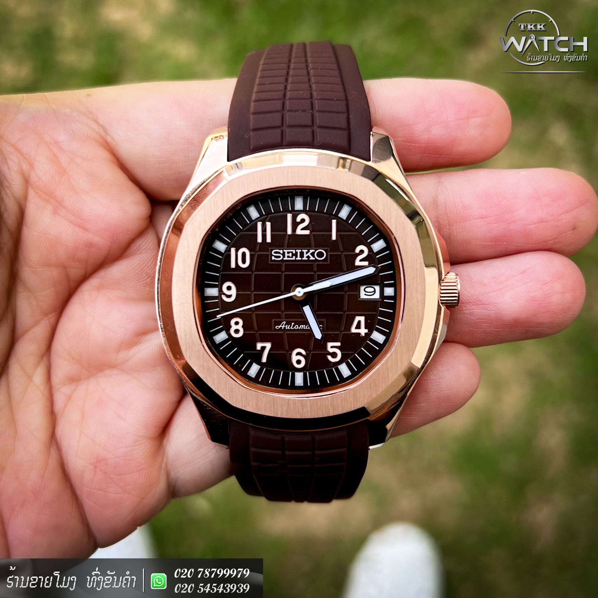 ຮ້ານຂາຍໂມງ ທົ່ງຂັນຄຳ TKK-Watches Facebook ad: SEIKO MOD ໃຊ້ເຄື່ອງຈັກSEIKOແທ້ JAPAN…