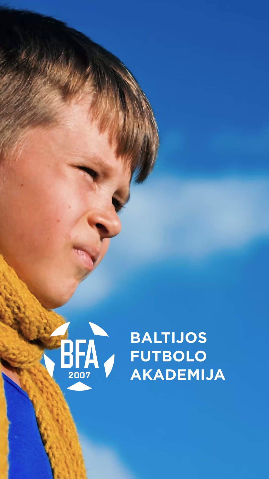 Baltijos Futbolo Akademija Facebook ad: Prisijunkite prie BFA