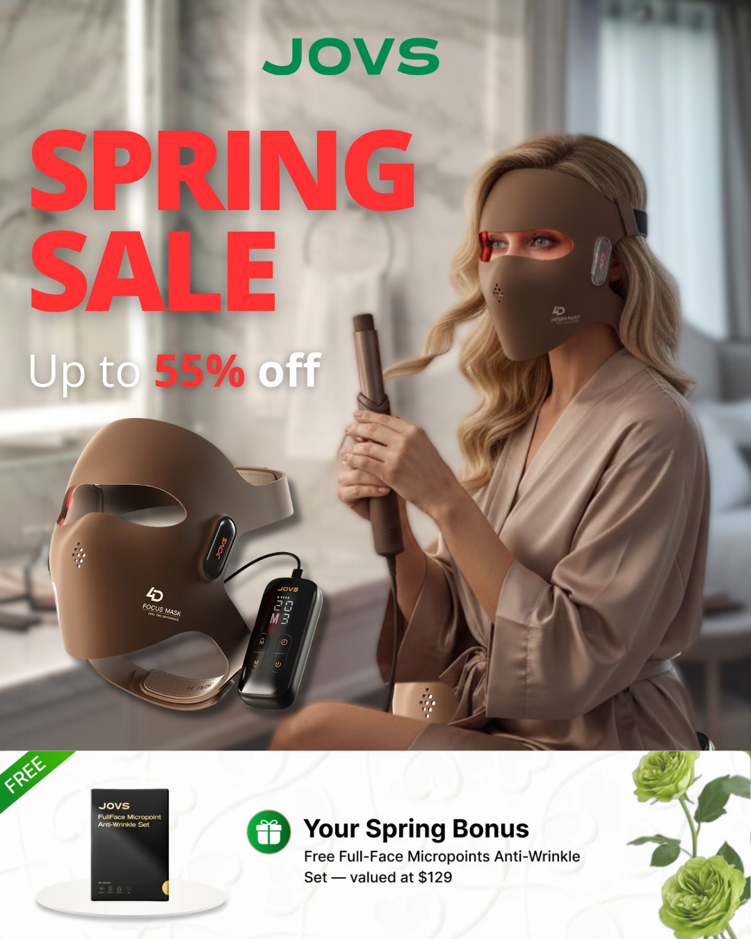 JOVS Facebook ad