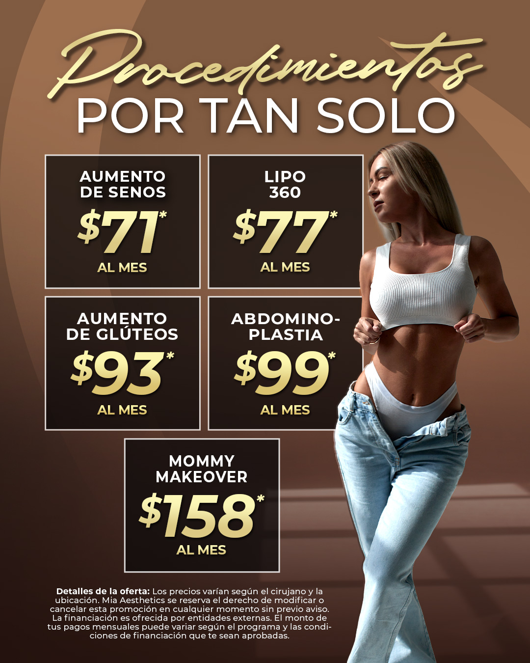 Mia Aesthetics Facebook ad
