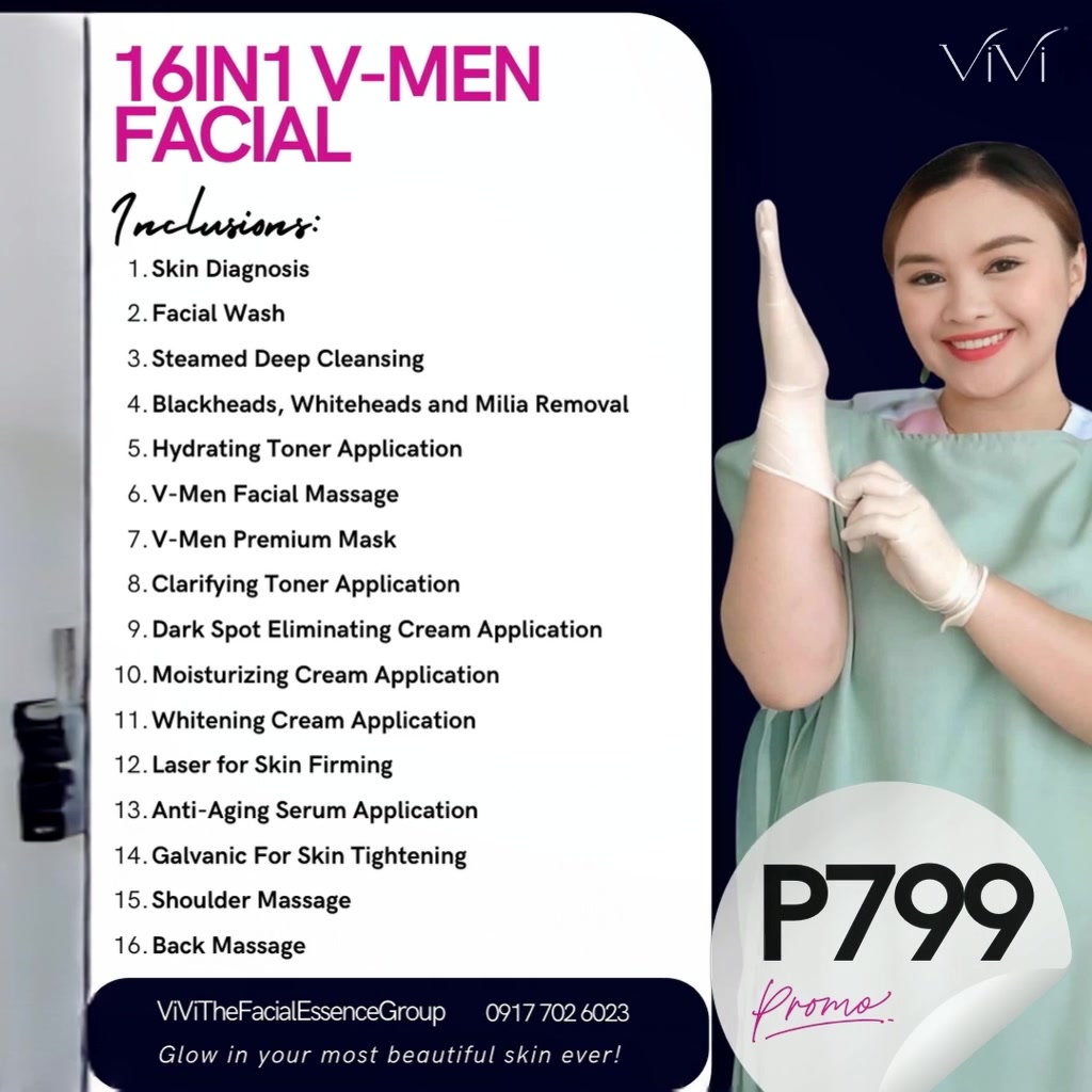 ViVi The Facial Essence Group Facebook ad