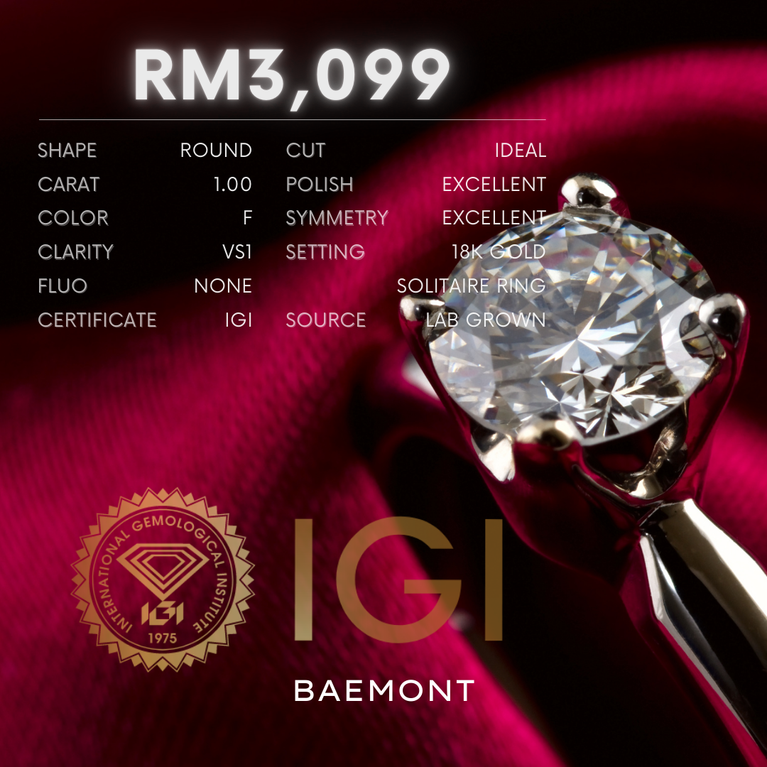 BAEMONT Facebook ad: Make a statement with diamonds that dazzle!