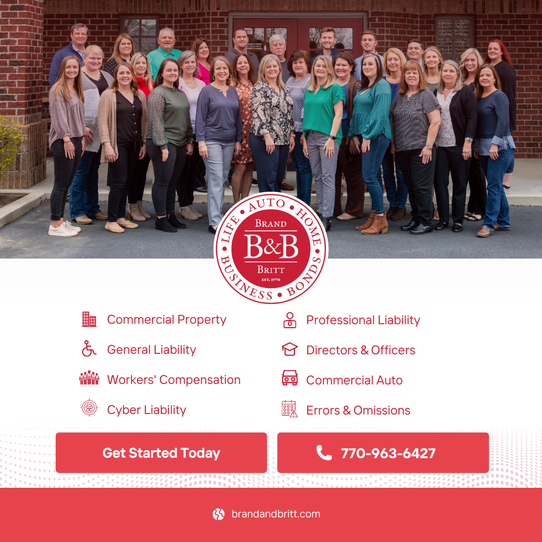 Brand and Britt Insurance Facebook ad