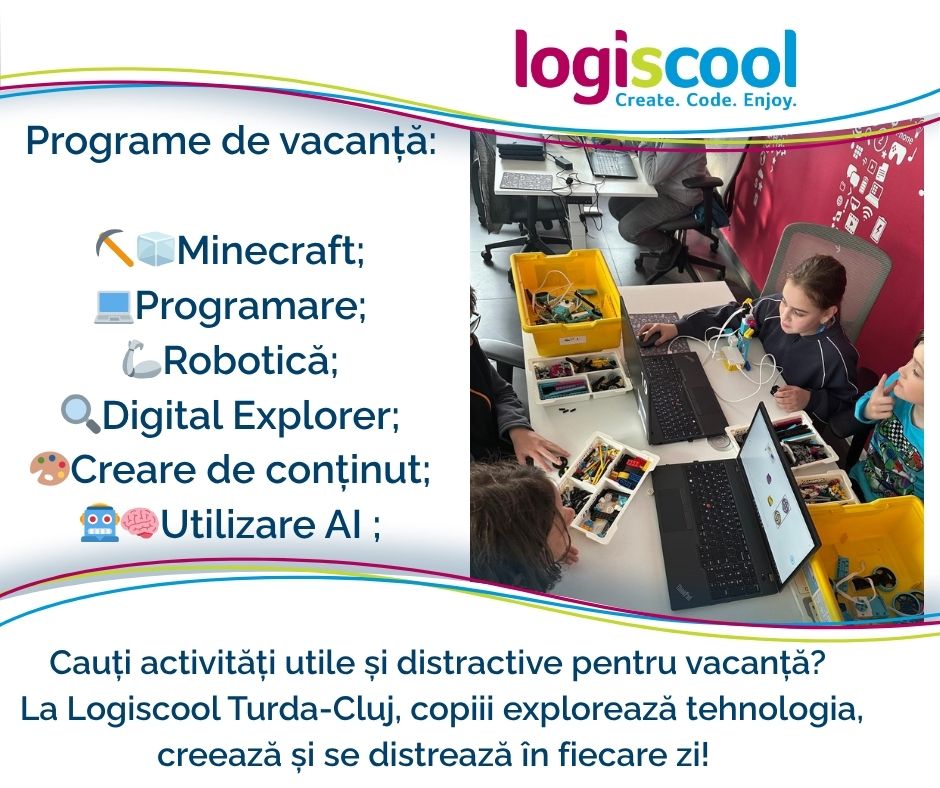 Logiscool Turda - Cluj Facebook ad from May 26, 2026