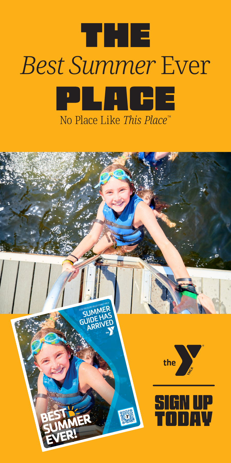 Treasure Valley Family YMCA Facebook ad from Apr 1, 2026
