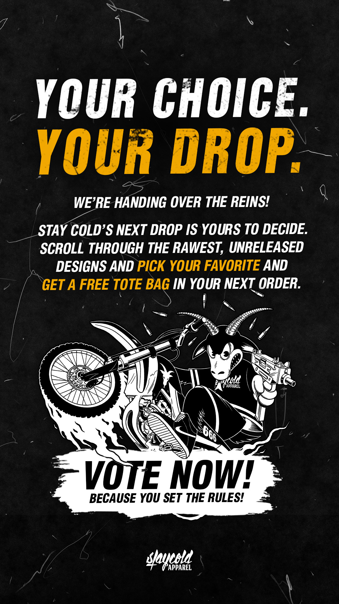 Stay Cold Apparel Facebook ad