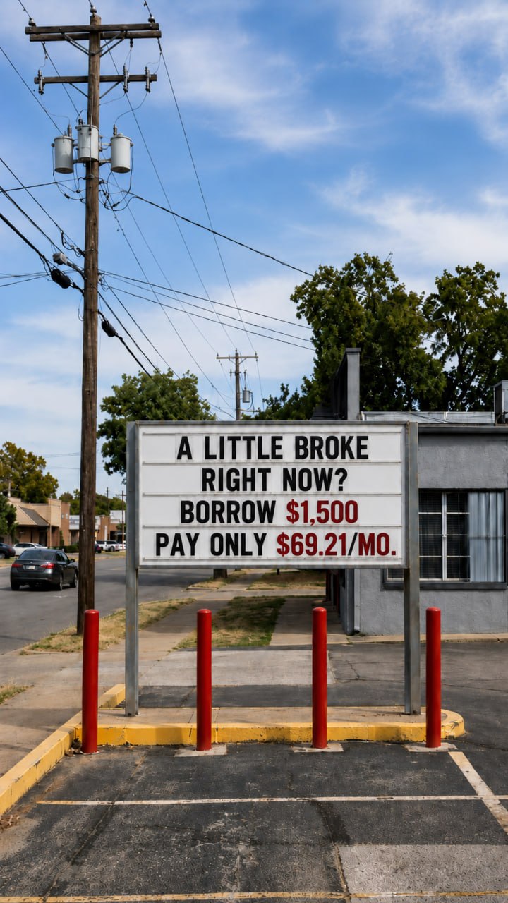 Quick Loan Facebook ad: Borrow up to $50,000