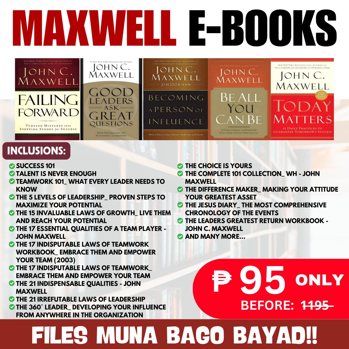 Maxwell Inspirations Center Facebook ad: Transform Your Teaching with Maxwell eBook Learning…