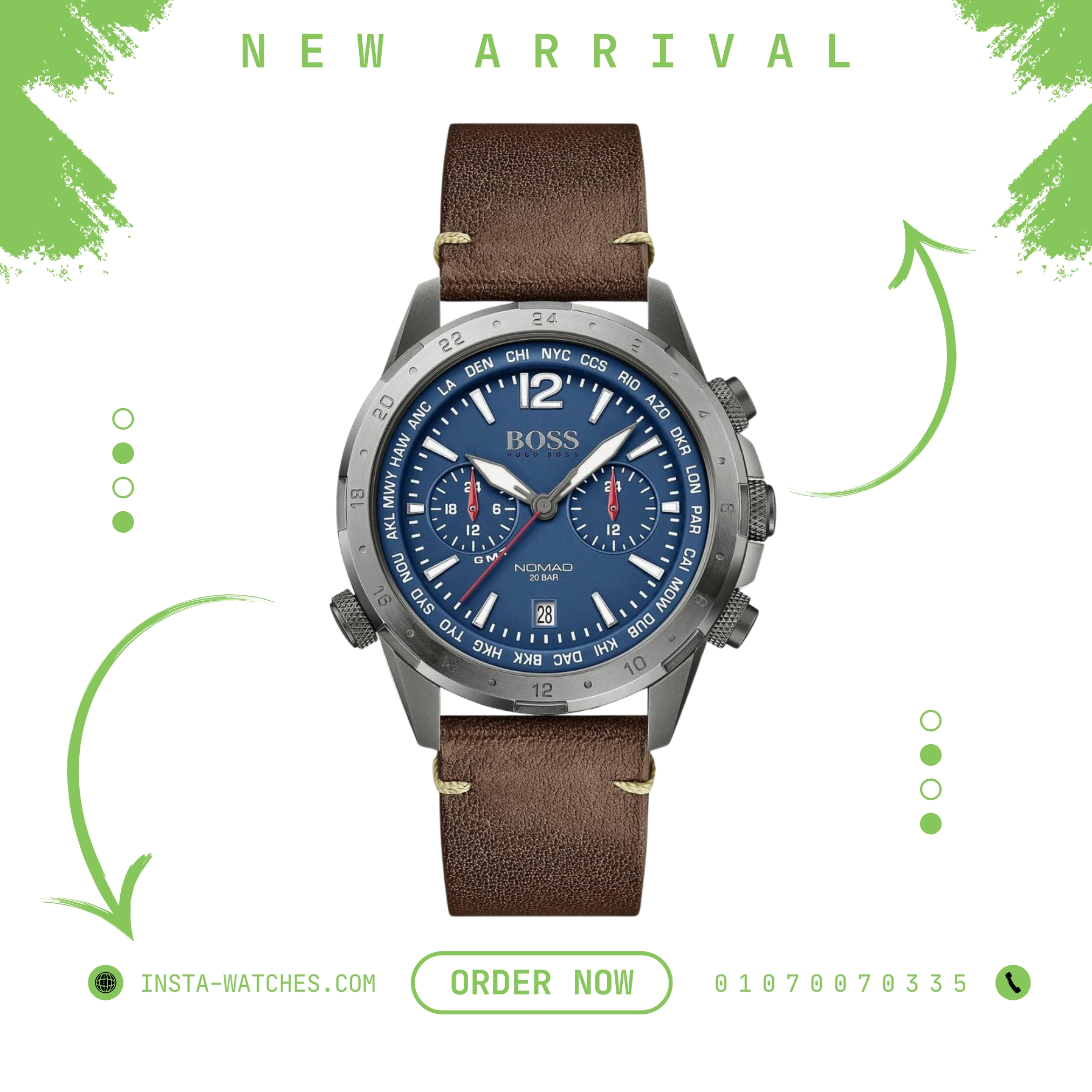 Insta Watches Facebook ad: الوقت ليه قيمة… وانت تستاهل الأفضل