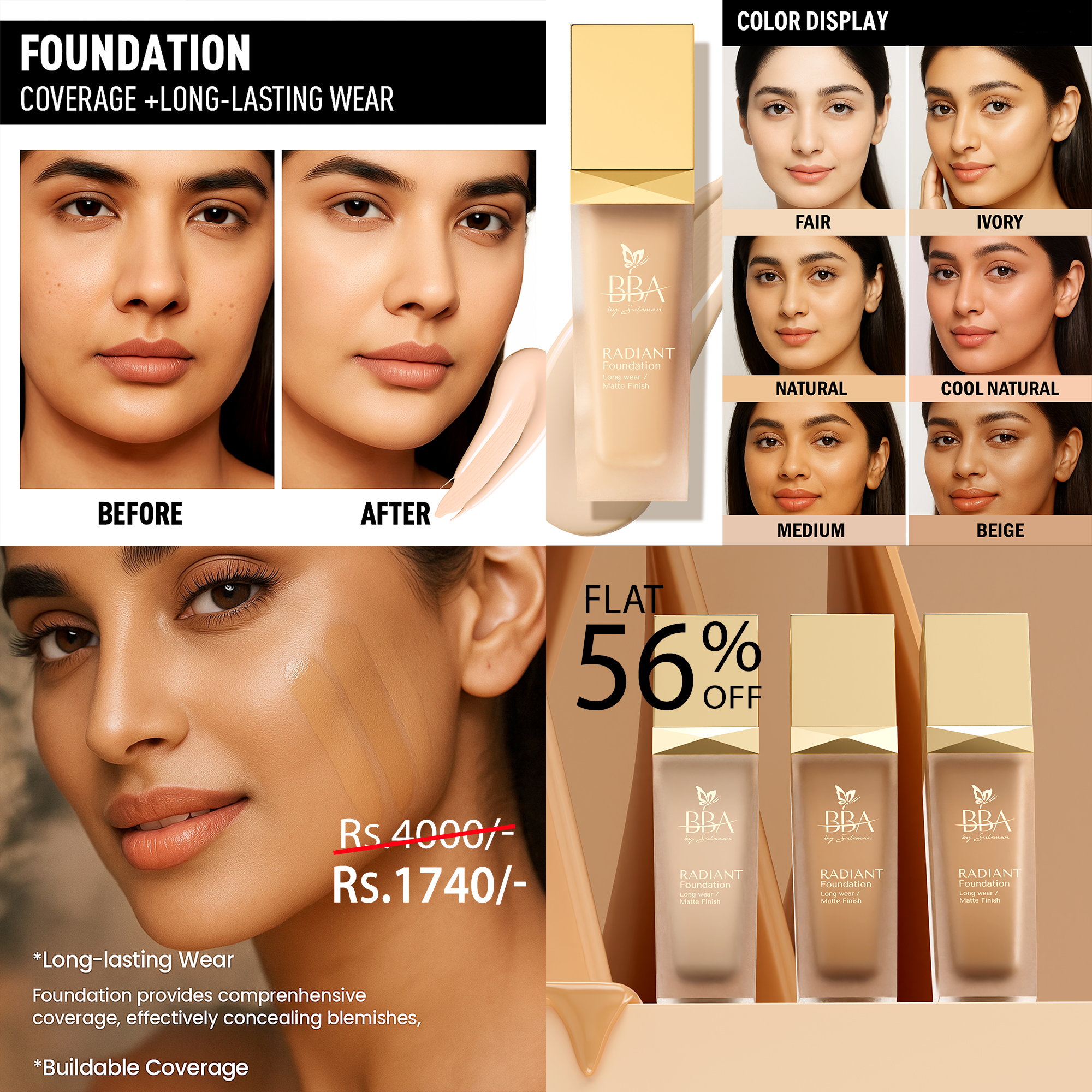 Beautify By Amna Facebook ad
