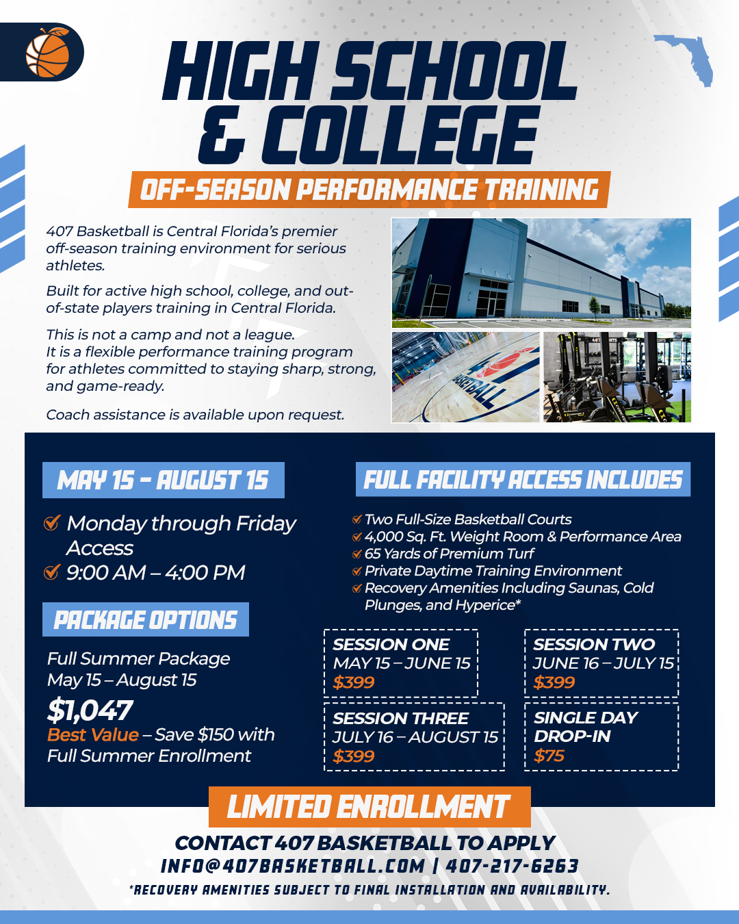 407Basketball Facebook ad: Register Here