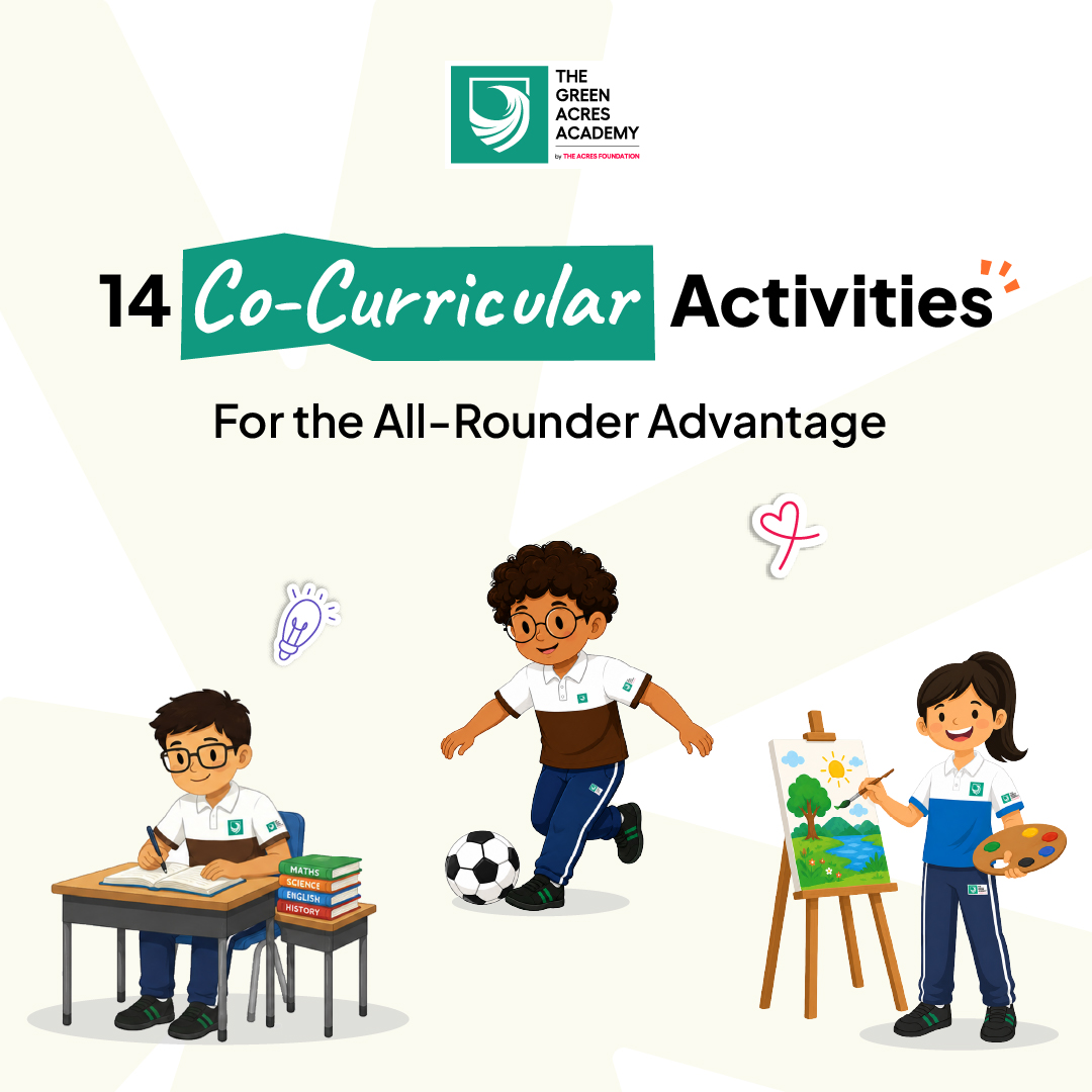 The Green Acres Academy - Mumbai Facebook ad: Looking for an all-round school for your child?