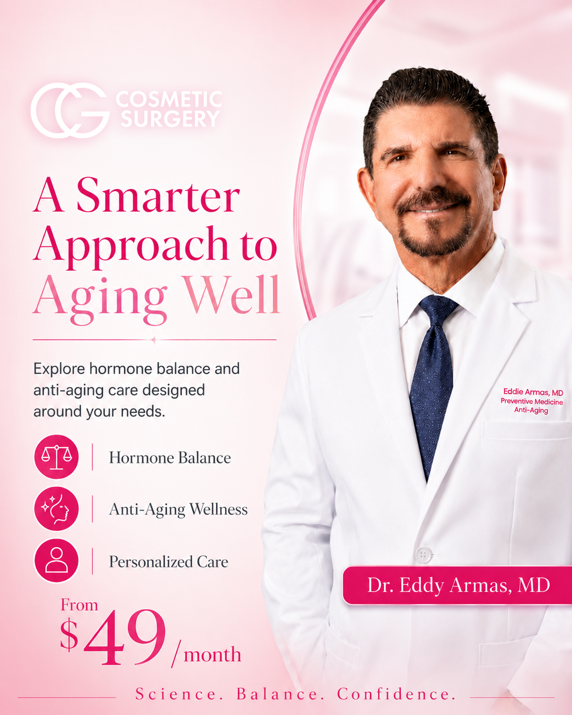 CG Cosmetic Surgery Facebook ad