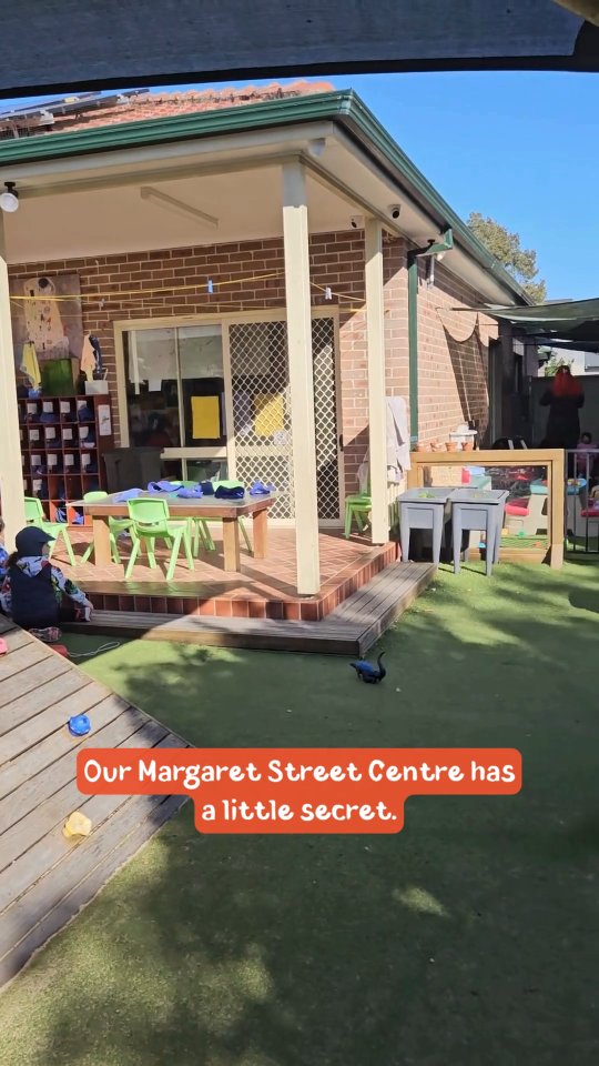 Care for Kindies Facebook ad: Did you know about Margaret Street’s hidden gem?