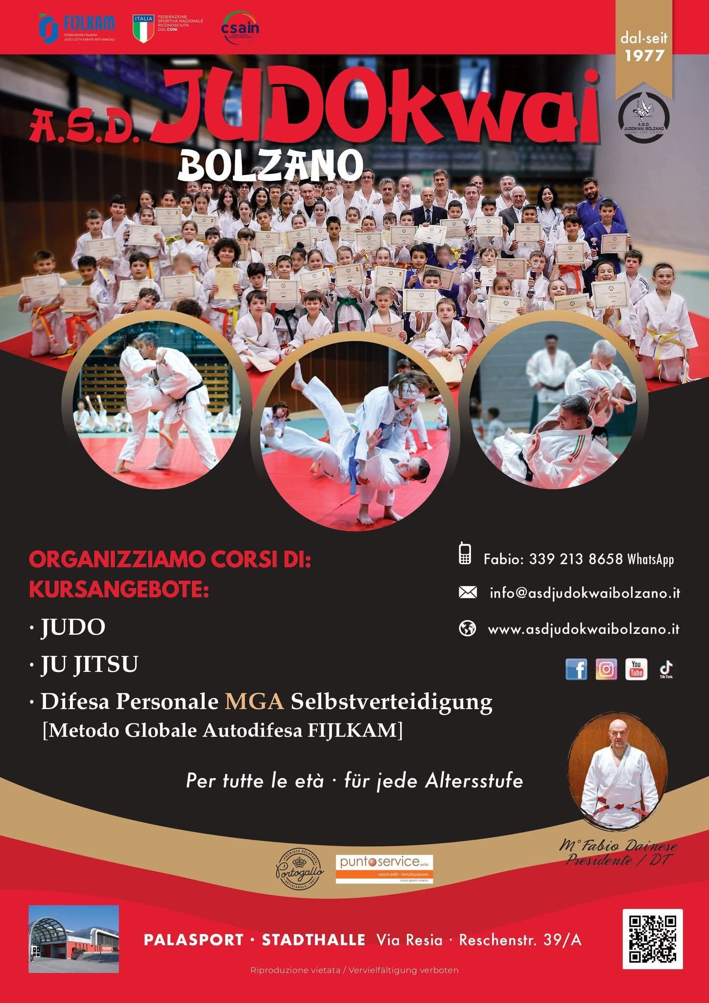 Fabio Dainese Facebook ad: Judo