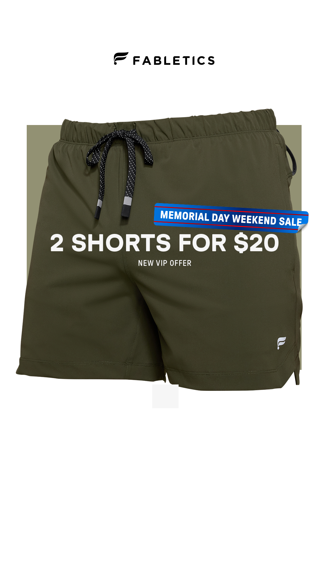 Fabletics Men Facebook ad