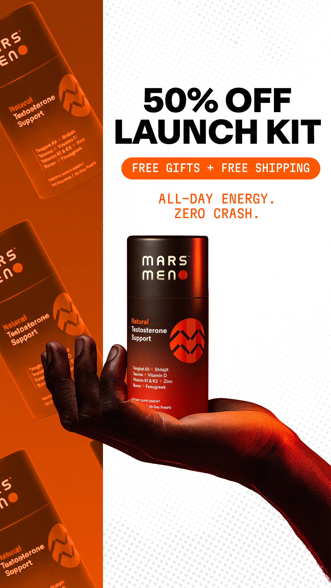 Mars Men Facebook ad