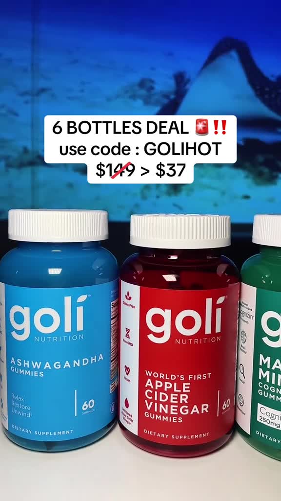 Goli Facebook ad: 100% FREE Shipping