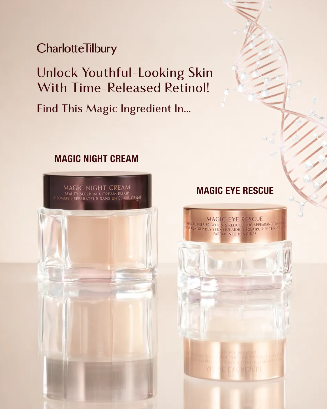 Charlotte Tilbury Skincare Facebook ad