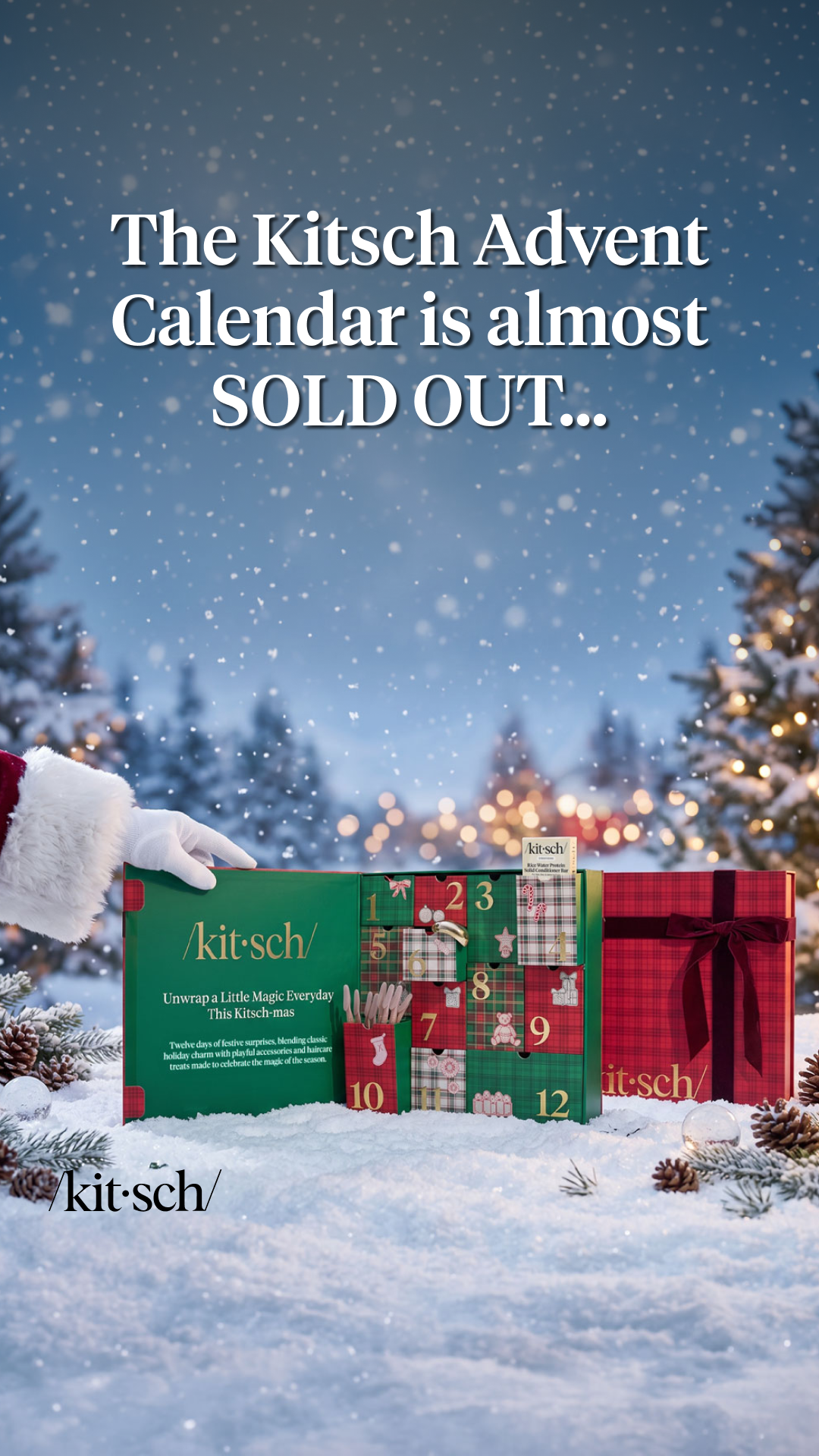 Kitsch Facebook ad: 12 days of Kitsch