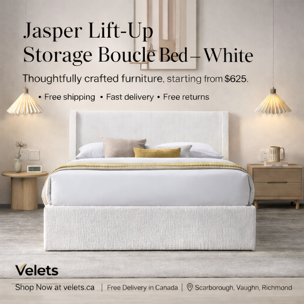 Velets Facebook ad: Maximize Your Space | Lift-Up Beds From $539