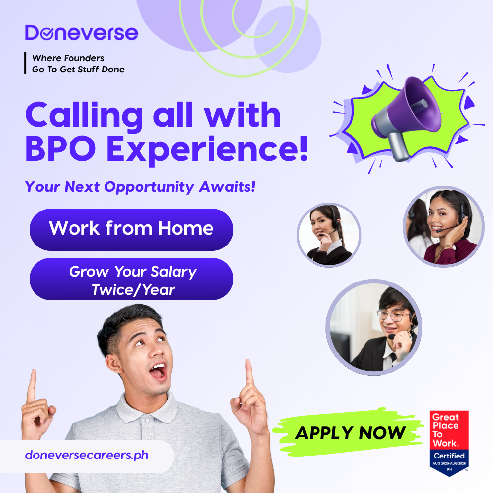 Outsourced Doers - Careers Facebook ad