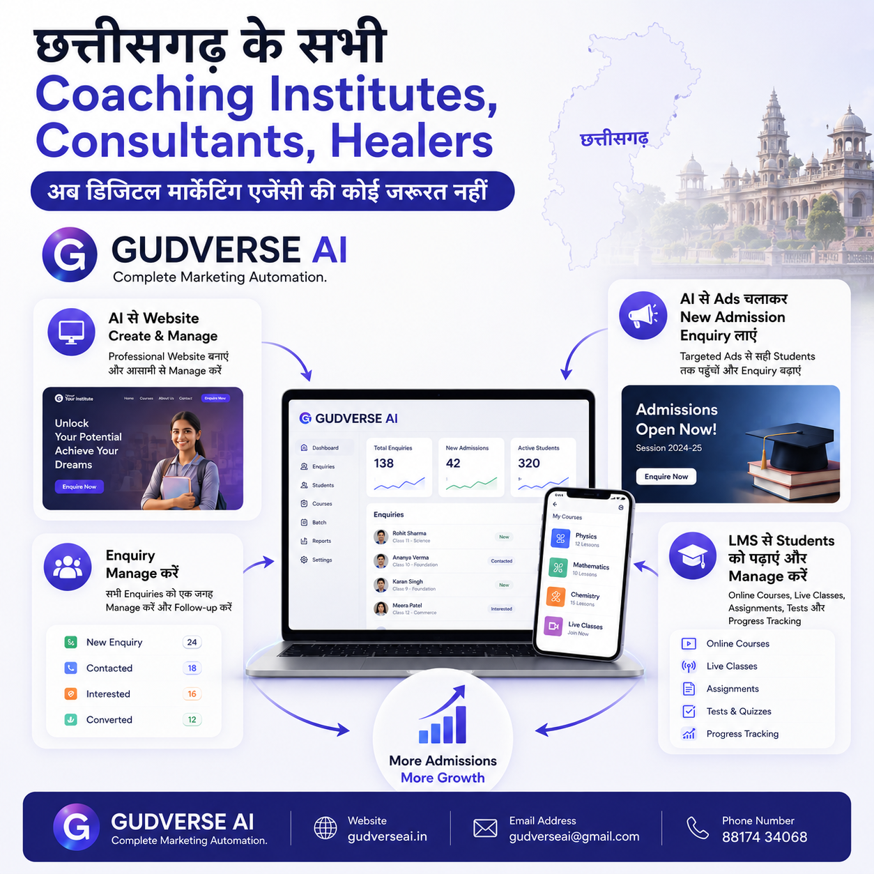 Gudverse AI Facebook ad: Chat with us