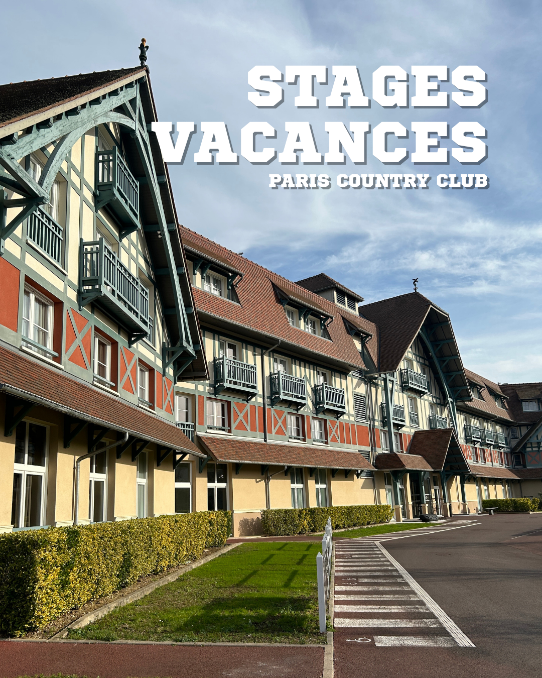 Association sportive du Paris Country Club Facebook ad: Offrez à votre enfant un été placé sous…