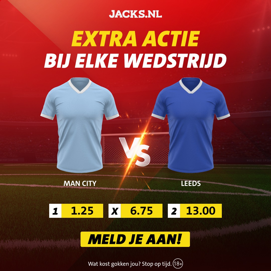 Jacks.nl Facebook ad: Voorspel de uitslag en meer