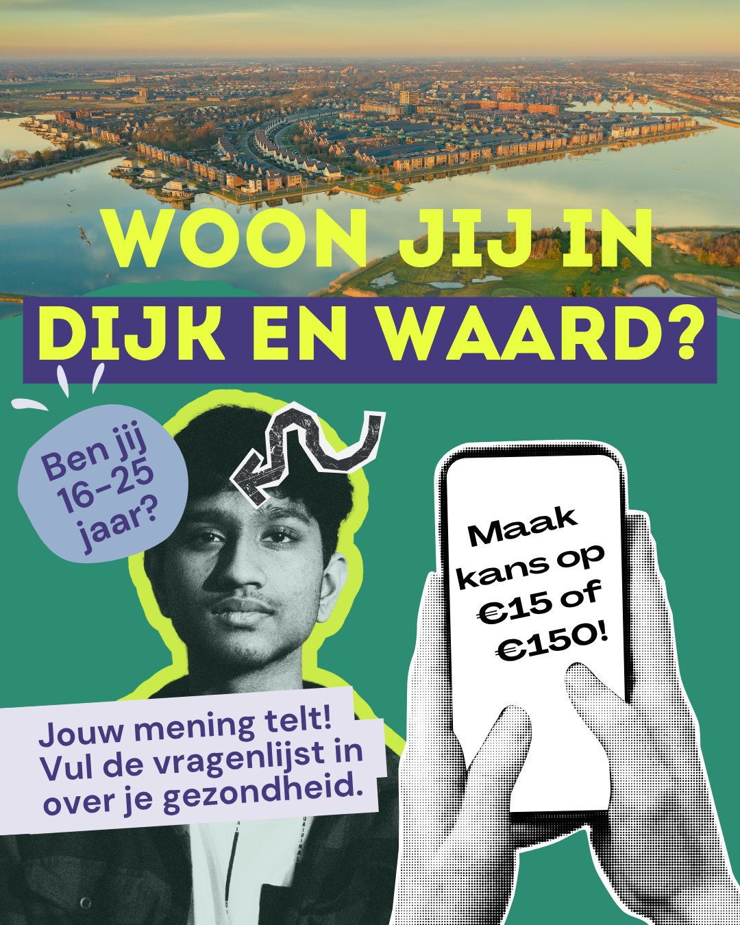 Gezondheidsmonitor Jongvolwassenen Noord-Holland Noord 2026 Facebook ad