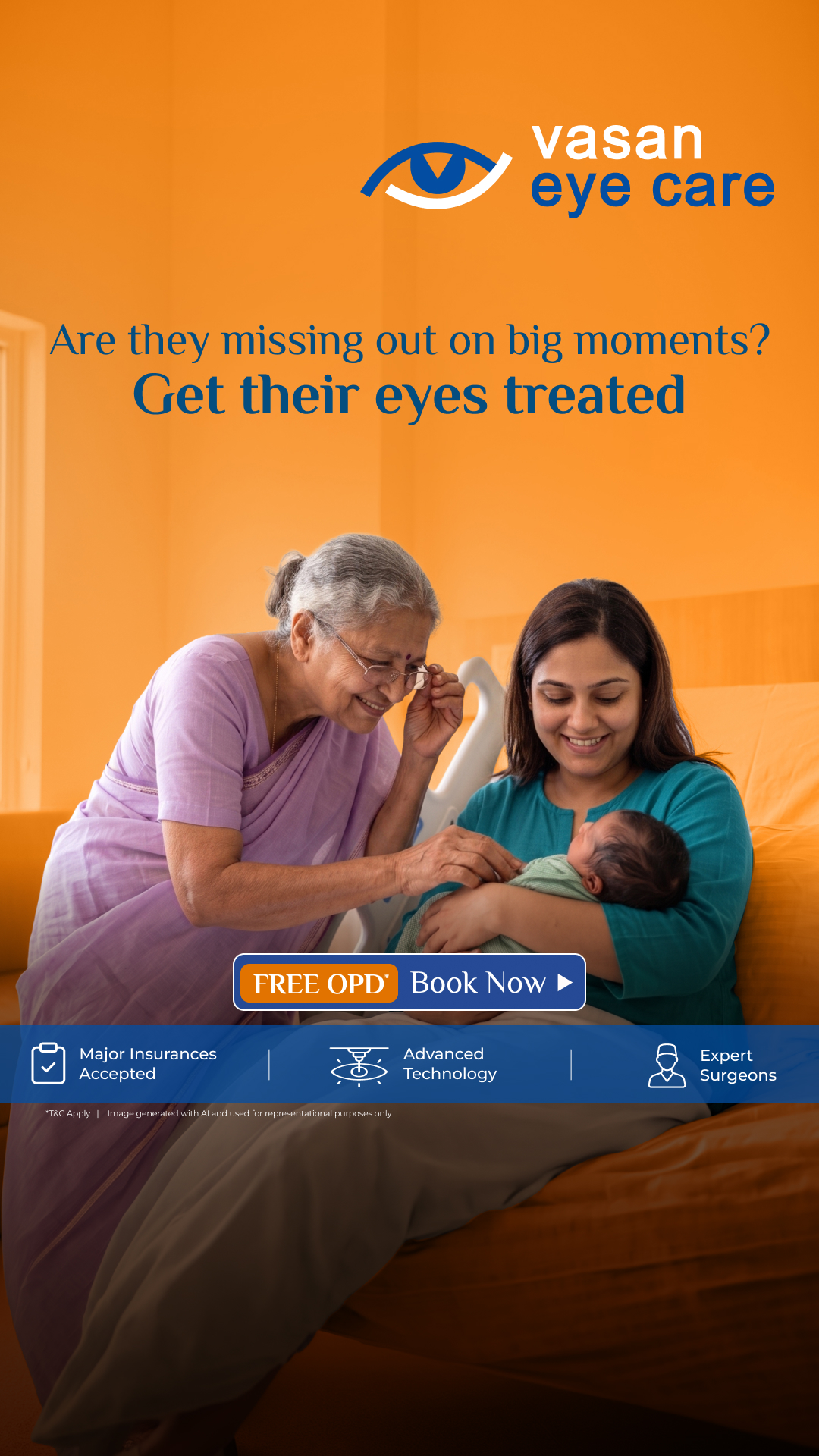 Vasan Eye Care  Facebook ad