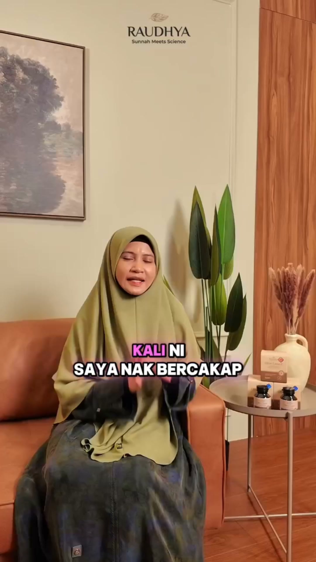Asma Harun Wellness Raudhya Olive Guard Facebook ad: Bantu Stabilkan Gula Tinggi & Elak Saraf Mata Rosak