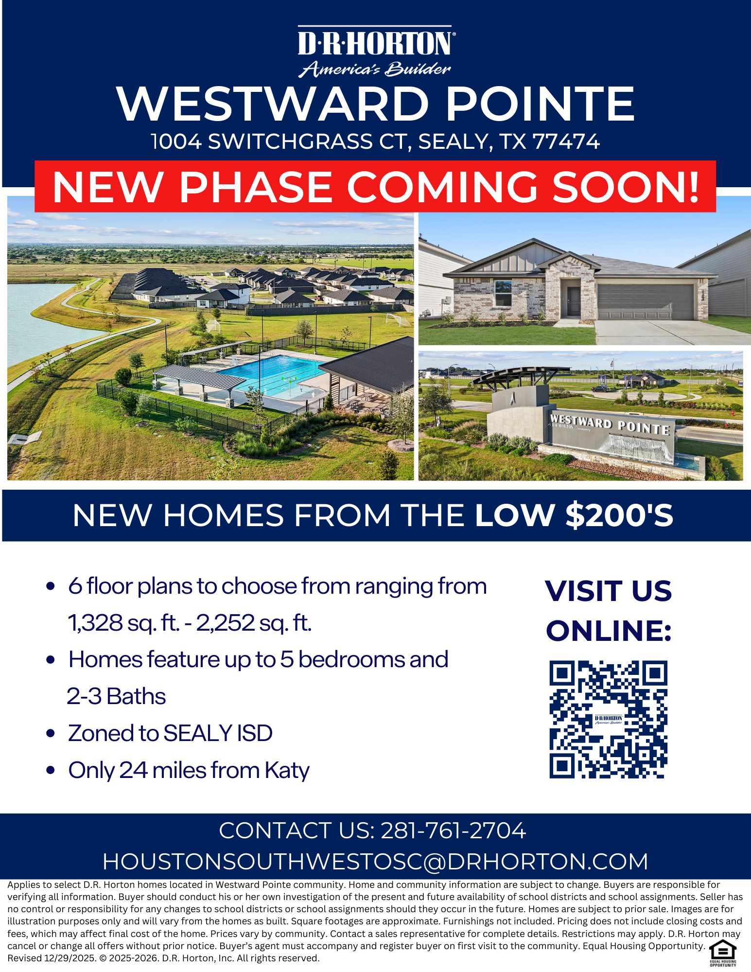 D.R. Horton Houston Facebook ad