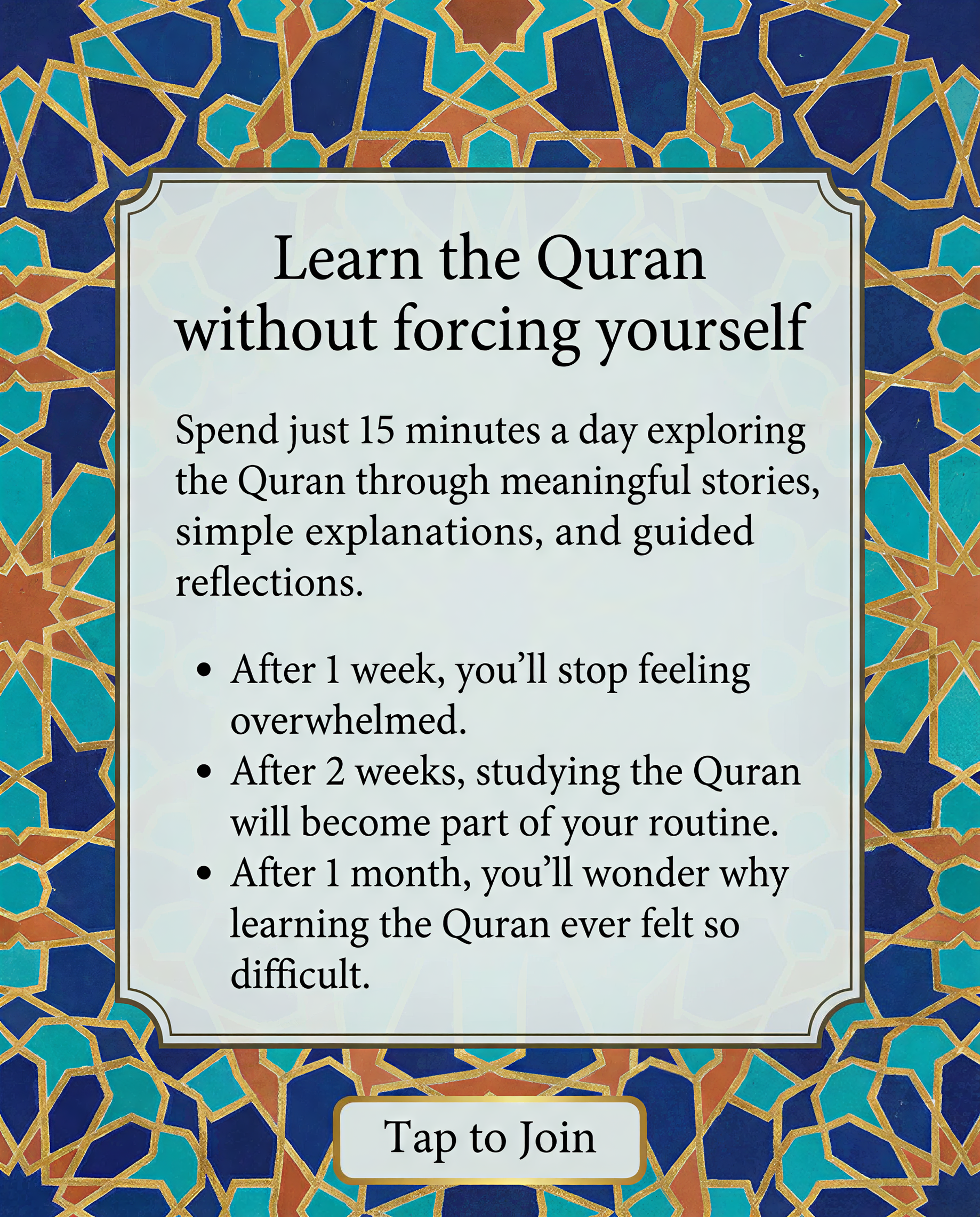 Imam Advice Daily Facebook ad