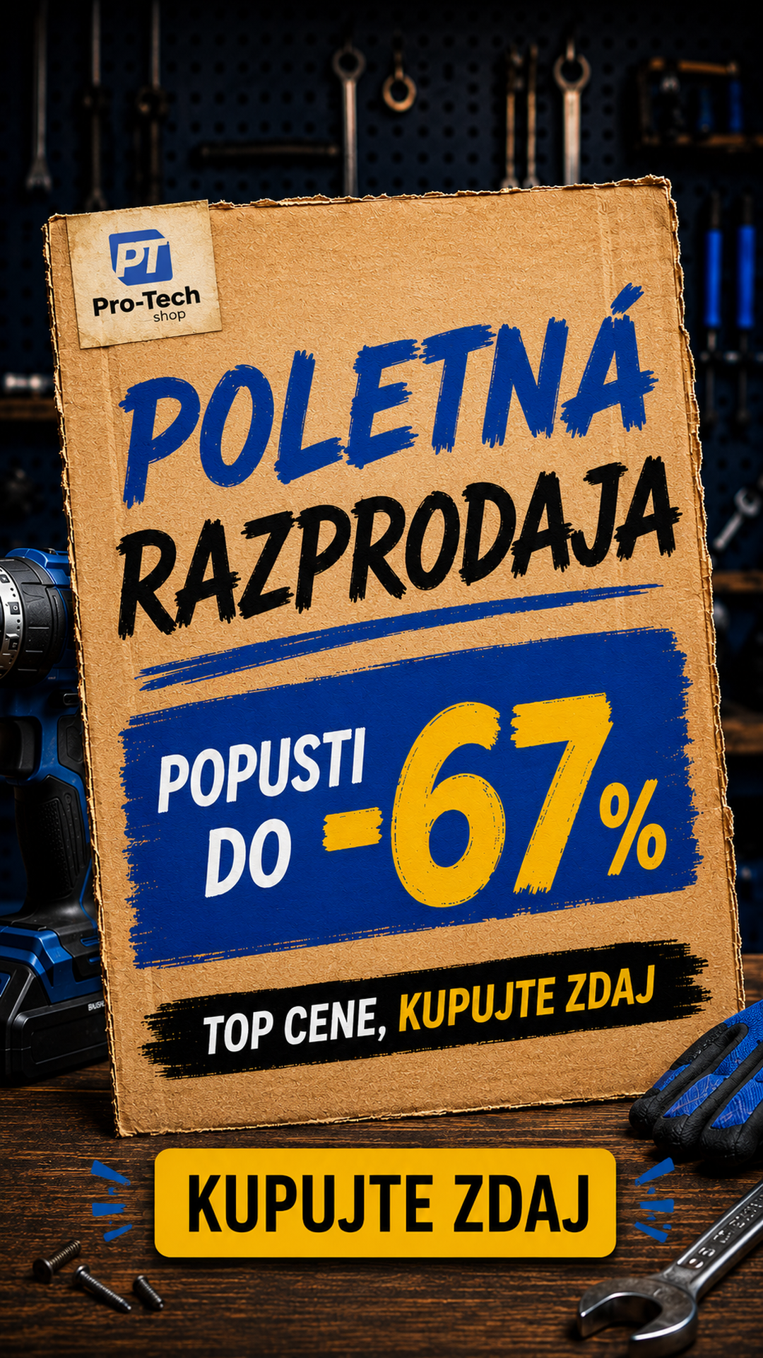 Pro-Tech shop.si Facebook ad
