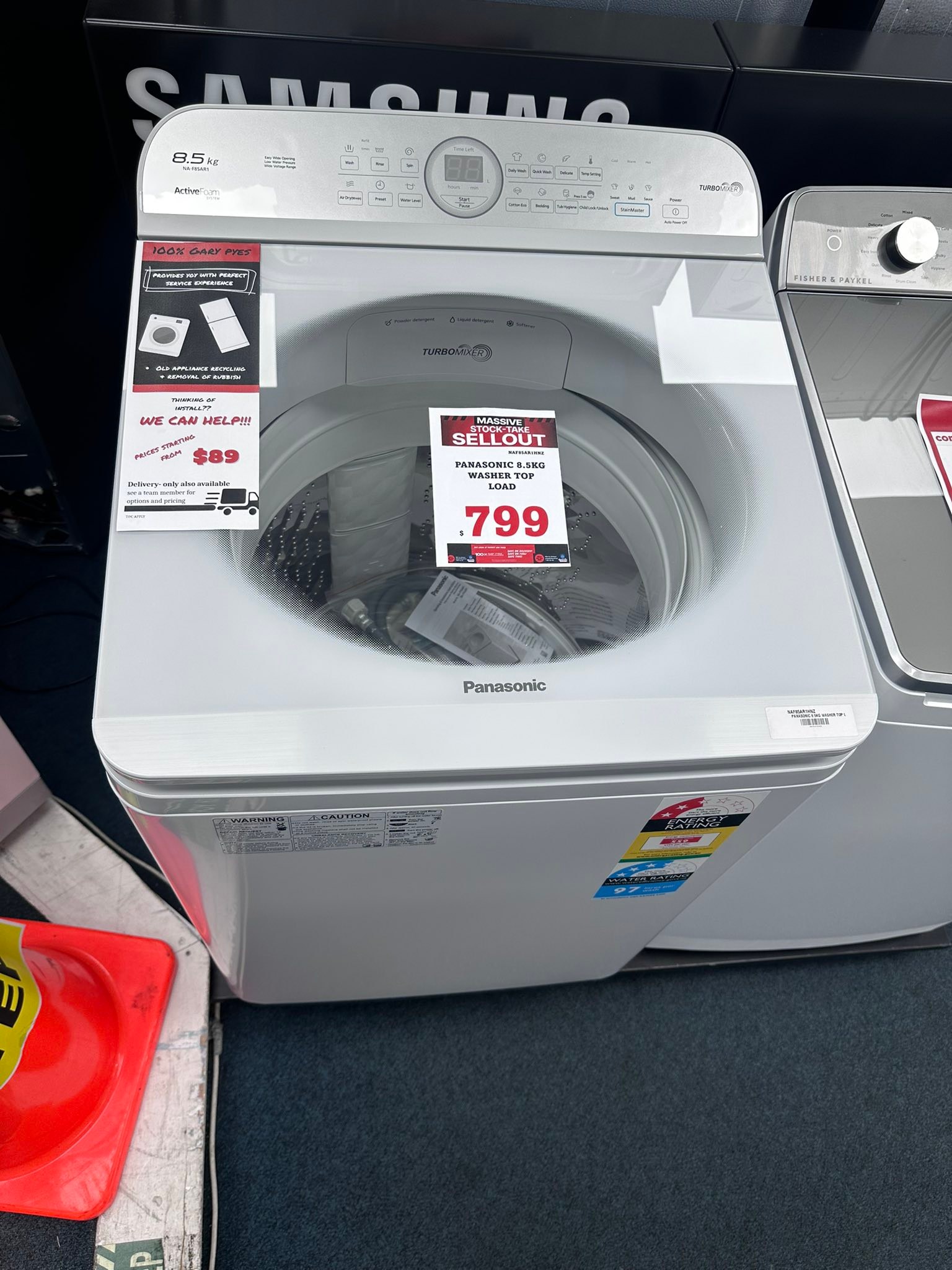 100% Gary Pyes Appliances Facebook ad: Stock Clearance on now at 1OO% Gary Pyes