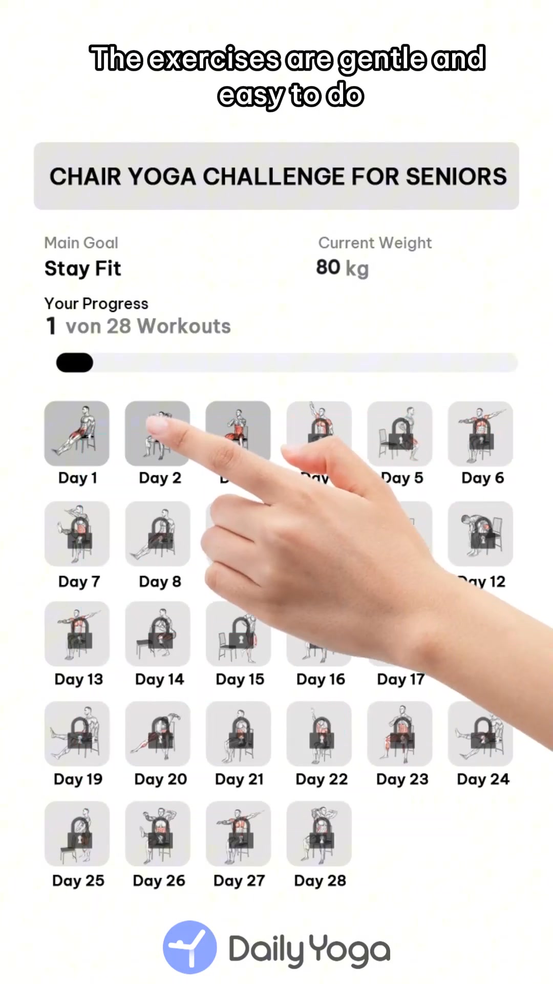 21-Day Muscle Workout Planner Facebook ad: Start Training!