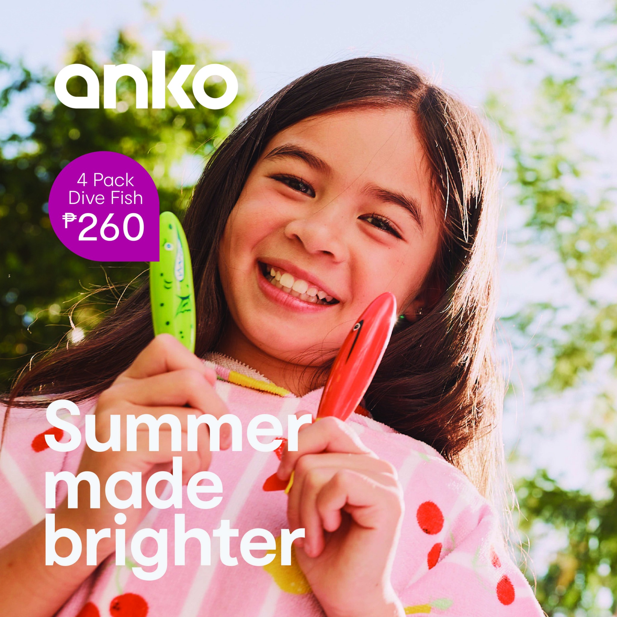 Anko Philippines Facebook ad: Summer sorted! Grab pool toys, beach towels, eskys…