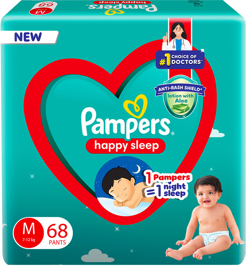 Flipkart Facebook ad: 1 Pampers = 1 Night Sleep