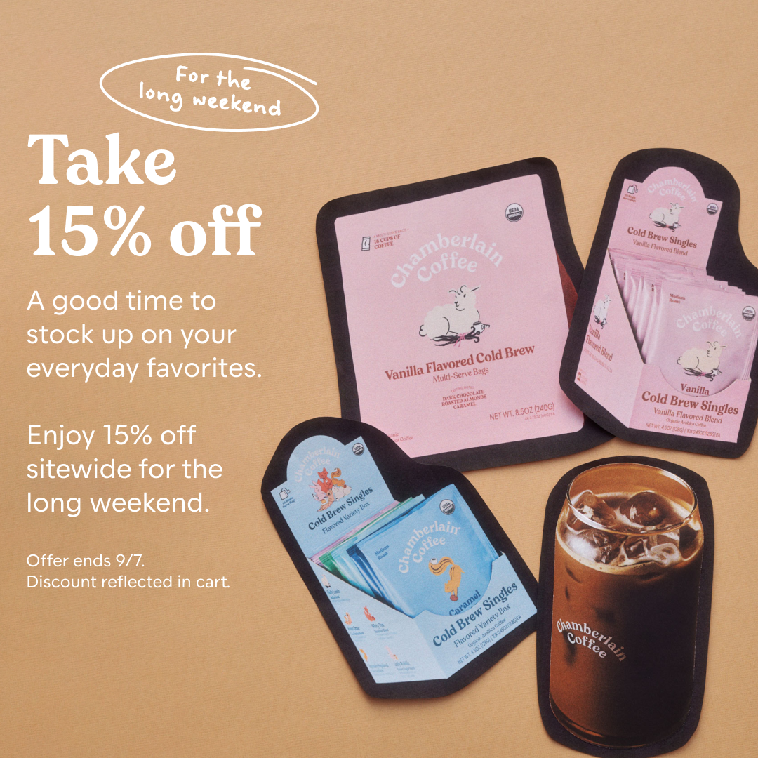 Chamberlain Coffee Facebook ad