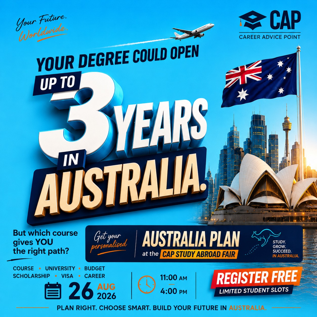 Cap Educational Services Facebook ad: Free Processing*