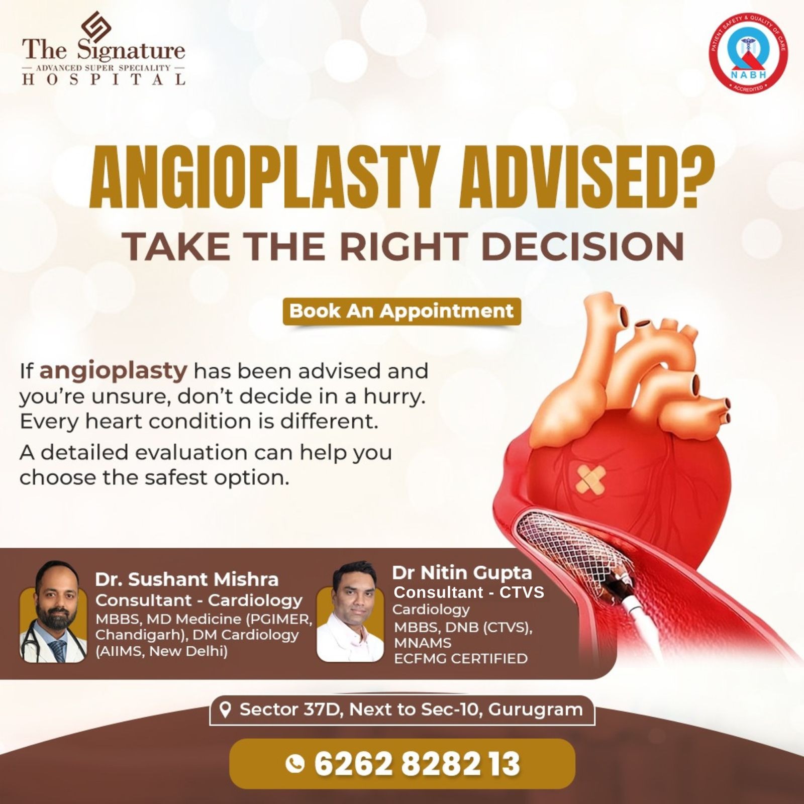 Signature Hospital Facebook ad