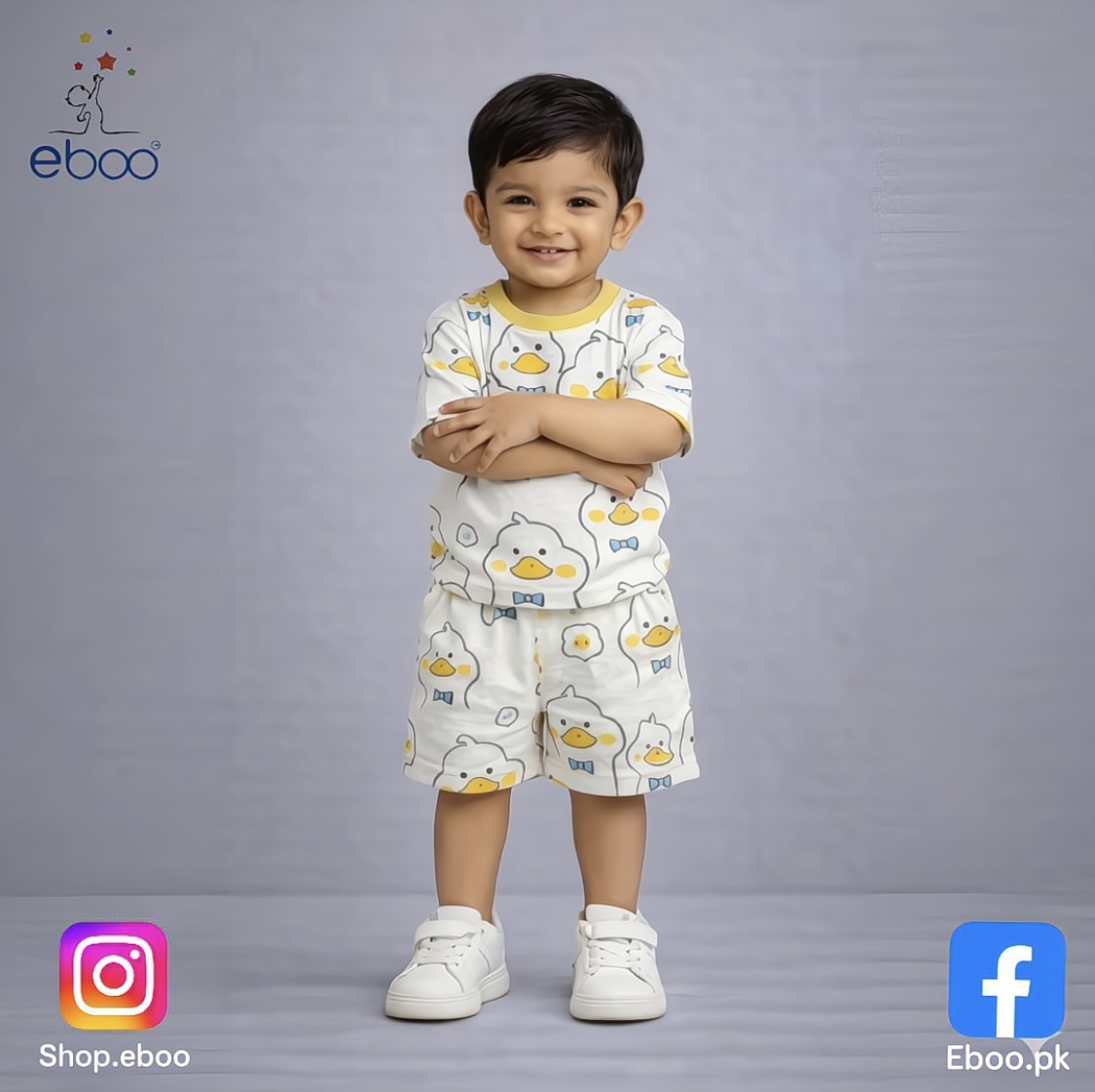 Eboo.Pk Facebook ad: Looking for stylish outfits for your little prince?