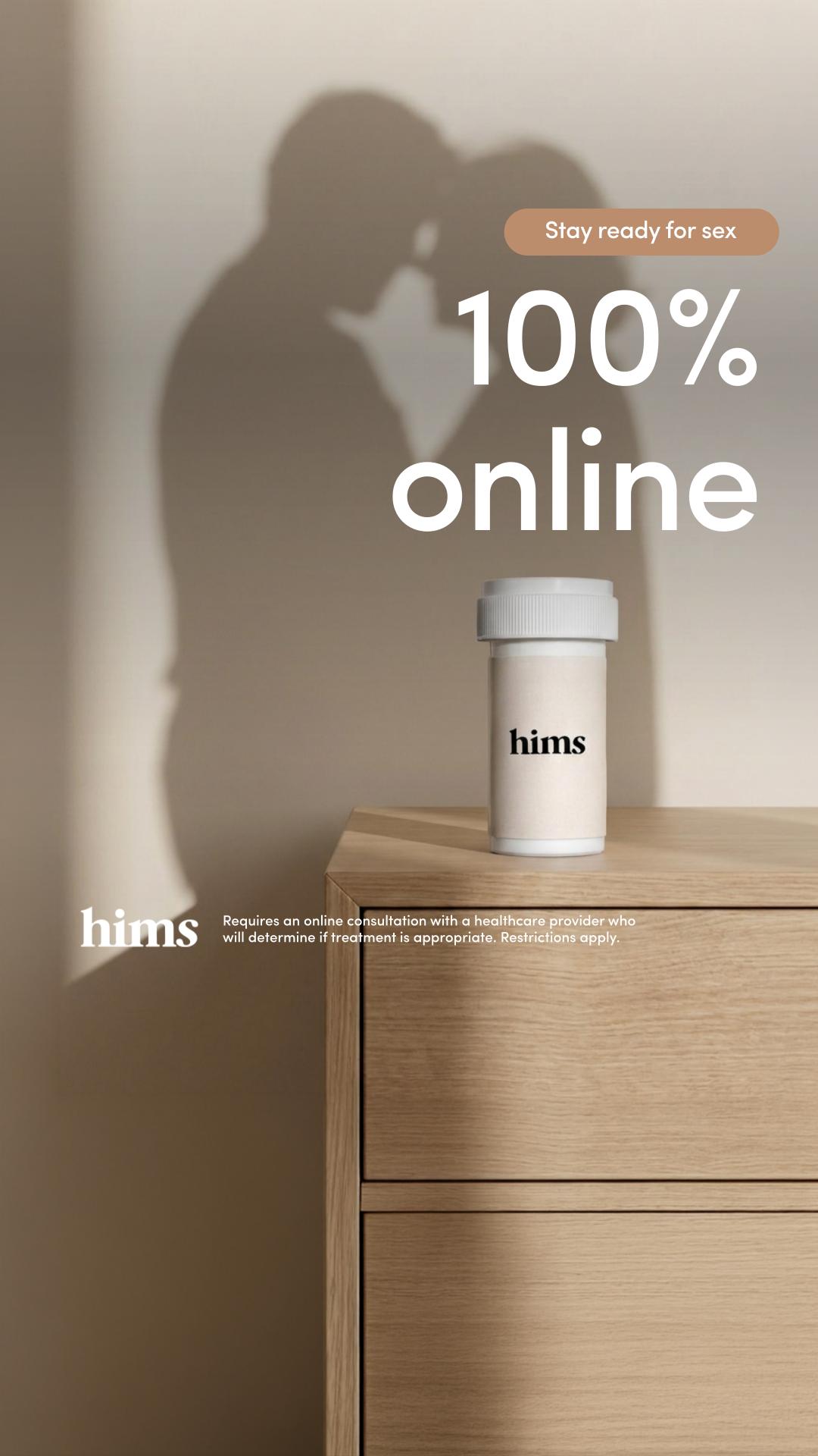 hims Facebook ad