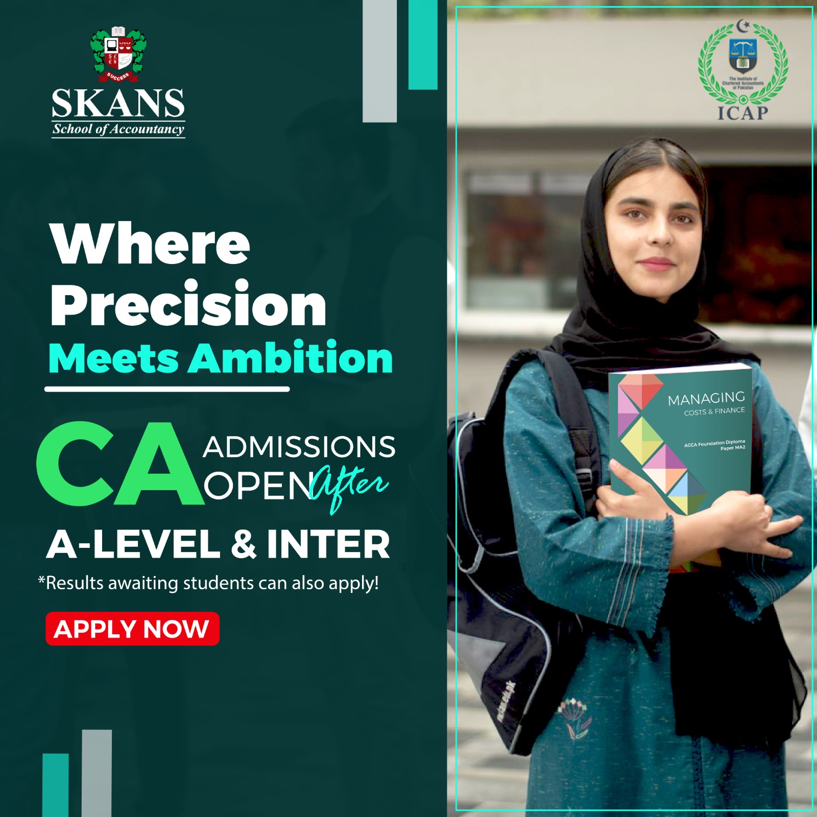SKANS School of Accountancy Facebook ad